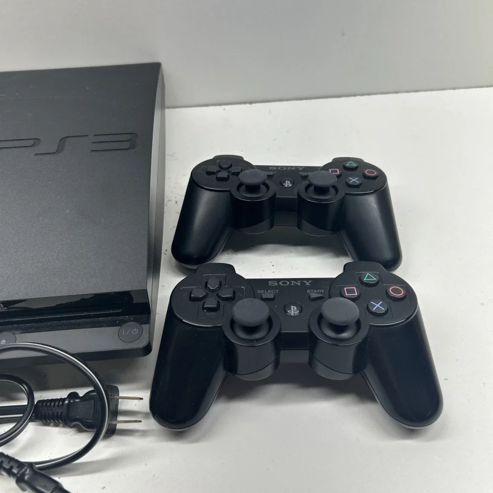 Sony PlayStation 3 Slim Launch Edition 320GB Console - Charcoal Black - ‼️READ‼️